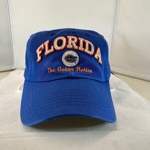 Florida Gators Hat The Gator Nation VTG Embroidered Baseball Cap TOW Blue